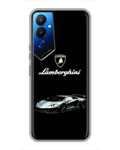 Чехол для TECNO POVA 4 (LG7n) с картинкой «Логотип Lamborghini классика» Чехол для TECNO POVA 4 (LG7n) с картинкой «Логотип Lamborghini классика»