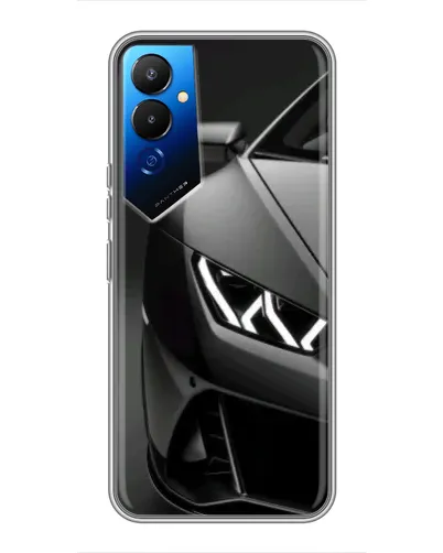 Чехол для TECNO POVA 4 (LG7n) с картинкой «Lamborghini фары детализация» Чехол для TECNO POVA 4 (LG7n) с картинкой «Lamborghini фары детализация»
