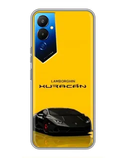 Чехол для TECNO POVA 4 (LG7n) с картинкой «Lamborghini Huracan черный» Чехол для TECNO POVA 4 (LG7n) с картинкой «Lamborghini Huracan черный»