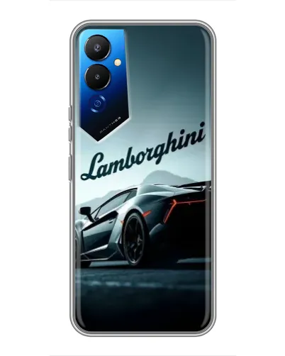 Чехол для TECNO POVA 4 (LG7n) с картинкой «Классическая надпись Lamborghini» Чехол для TECNO POVA 4 (LG7n) с картинкой «Классическая надпись Lamborghini»