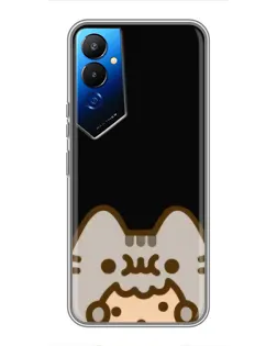 Чехол для TECNO POVA 4 (LG7n) с картинкой «Пушин на черном» Чехол для TECNO POVA 4 (LG7n) с картинкой «Пушин на черном»