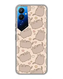 Чехол для TECNO POVA 4 (LG7n) с картинкой «Маленькие Пушины» Чехол для TECNO POVA 4 (LG7n) с картинкой «Маленькие Пушины»