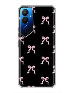 Чехол для TECNO POVA 4 (LG7n) с картинкой «Бант-цветок» Чехол для TECNO POVA 4 (LG7n) с картинкой «Бант-цветок»