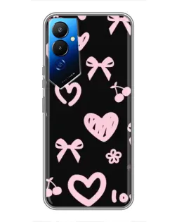 Чехол для TECNO POVA 4 (LG7n) с картинкой «Сатиновый бант» Чехол для TECNO POVA 4 (LG7n) с картинкой «Сатиновый бант»