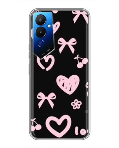 Чехол для TECNO POVA 4 (LG7n) с картинкой «Сатиновый бант» Чехол для TECNO POVA 4 (LG7n) с картинкой «Сатиновый бант»