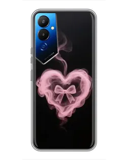 Чехол для TECNO POVA 4 (LG7n) с картинкой «Дымчатое сердце» Чехол для TECNO POVA 4 (LG7n) с картинкой «Дымчатое сердце»