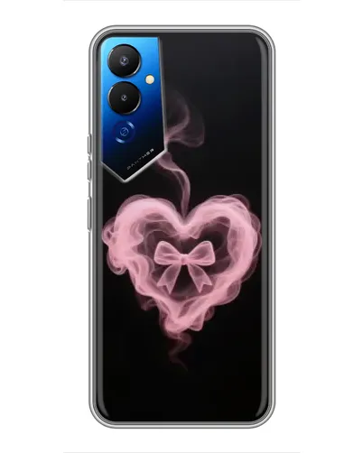 Чехол для TECNO POVA 4 (LG7n) с картинкой «Дымчатое сердце» Чехол для TECNO POVA 4 (LG7n) с картинкой «Дымчатое сердце»