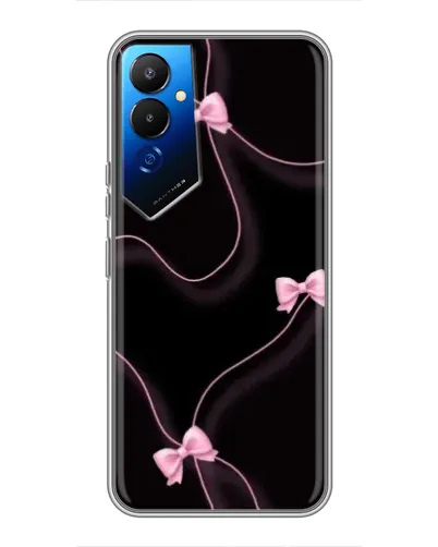 Чехол для TECNO POVA 4 (LG7n) с картинкой «Розовые ленты» Чехол для TECNO POVA 4 (LG7n) с картинкой «Розовые ленты»