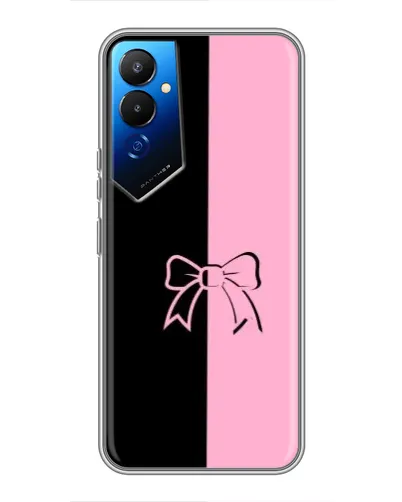 Чехол для TECNO POVA 4 (LG7n) с картинкой «Половинки банта» Чехол для TECNO POVA 4 (LG7n) с картинкой «Половинки банта»