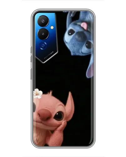 Чехол для TECNO POVA 4 (LG7n) с картинкой «Фиолетовый туман роз»