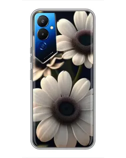 Чехол для TECNO POVA 4 (LG7n) с картинкой «Белые маргаритки макро» Чехол для TECNO POVA 4 (LG7n) с картинкой «Белые маргаритки макро»