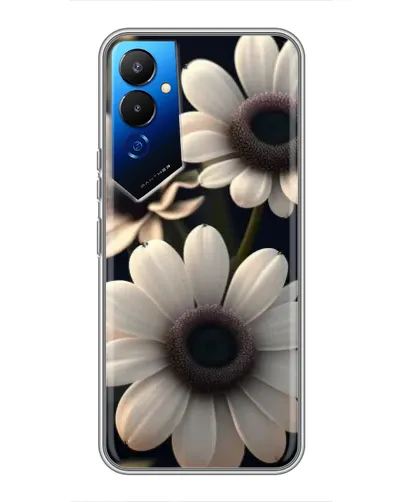 Чехол для TECNO POVA 4 (LG7n) с картинкой «Белые маргаритки макро» Чехол для TECNO POVA 4 (LG7n) с картинкой «Белые маргаритки макро»