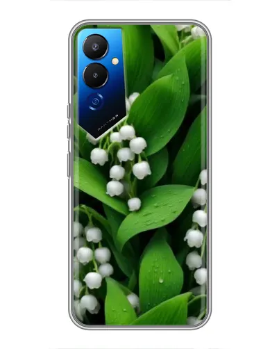 Чехол для TECNO POVA 4 (LG7n) с картинкой «Ландыши в зелени» Чехол для TECNO POVA 4 (LG7n) с картинкой «Ландыши в зелени»