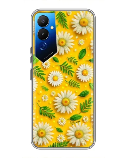Чехол для TECNO POVA 4 (LG7n) с картинкой «Ромашковое солнце» Чехол для TECNO POVA 4 (LG7n) с картинкой «Ромашковое солнце»