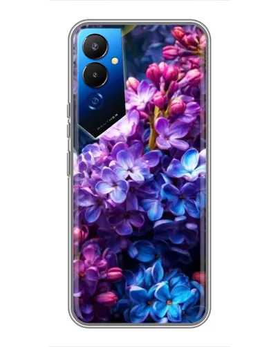 Чехол для TECNO POVA 4 (LG7n) с картинкой «Сиреневый цвет» Чехол для TECNO POVA 4 (LG7n) с картинкой «Сиреневый цвет»