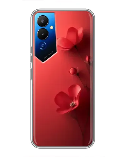 Чехол для TECNO POVA 4 (LG7n) с картинкой «Маковые соцветия» Чехол для TECNO POVA 4 (LG7n) с картинкой «Маковые соцветия»