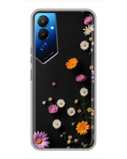 Чехол для TECNO POVA 4 (LG7n) с картинкой «Цветочная композиция» Чехол для TECNO POVA 4 (LG7n) с картинкой «Цветочная композиция»