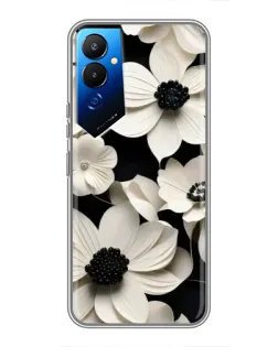 Чехол для TECNO POVA 4 (LG7n) с картинкой «Объемные белые цветы» Чехол для TECNO POVA 4 (LG7n) с картинкой «Объемные белые цветы»