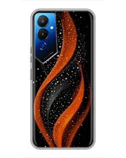 Чехол для TECNO POVA 4 (LG7n) с картинкой «Огненная звездная волна» Чехол для TECNO POVA 4 (LG7n) с картинкой «Огненная звездная волна»