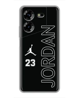 Чехол для TECNO POVA 5 (LG7n) с картинкой «Jordan Vertical» Чехол для TECNO POVA 5 (LG7n) с картинкой «Jordan Vertical»