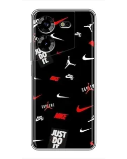 Чехол для TECNO POVA 5 (LG7n) с картинкой «Nike Mix Pattern» Чехол для TECNO POVA 5 (LG7n) с картинкой «Nike Mix Pattern»
