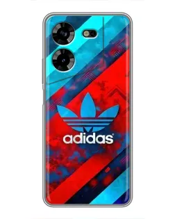 Чехол для TECNO POVA 5 (LG7n) с картинкой «Абстракция Adidas»
