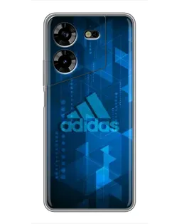 Чехол для TECNO POVA 5 (LG7n) с картинкой «Adidas Sport Art»