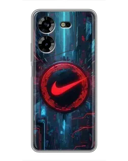 Чехол для TECNO POVA 5 (LG7n) с картинкой «Техногенный стиль Nike» Чехол для TECNO POVA 5 (LG7n) с картинкой «Техногенный стиль Nike»