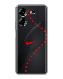Чехол для TECNO POVA 5 (LG7n) с картинкой «Абстрактный дизайн Nike» Чехол для TECNO POVA 5 (LG7n) с картинкой «Абстрактный дизайн Nike»