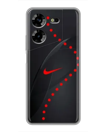 Чехол для TECNO POVA 5 (LG7n) с картинкой «Абстрактный дизайн Nike» Чехол для TECNO POVA 5 (LG7n) с картинкой «Абстрактный дизайн Nike»