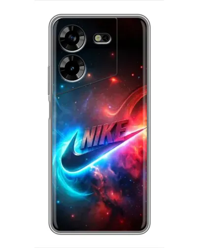 Чехол для TECNO POVA 5 (LG7n) с картинкой «Огненный логотип Nike» Чехол для TECNO POVA 5 (LG7n) с картинкой «Огненный логотип Nike»