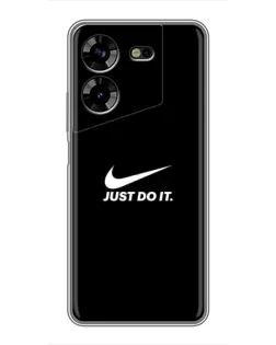 Чехол для TECNO POVA 5 (LG7n) с картинкой «Минимализм от Nike» Чехол для TECNO POVA 5 (LG7n) с картинкой «Минимализм от Nike»