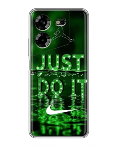 Чехол для TECNO POVA 5 (LG7n) с картинкой «Зеленый неоновый Nike» Чехол для TECNO POVA 5 (LG7n) с картинкой «Зеленый неоновый Nike»