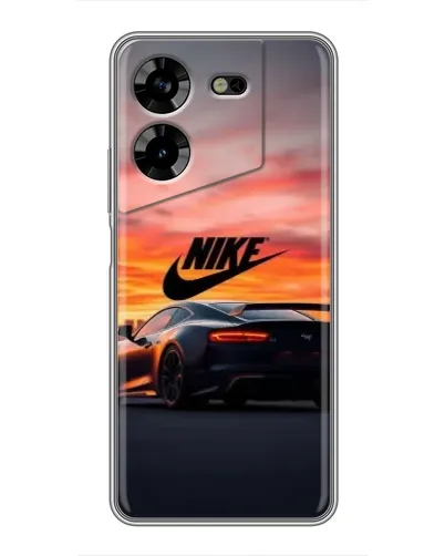 Чехол для TECNO POVA 5 (LG7n) с картинкой «Nike и суперкар» Чехол для TECNO POVA 5 (LG7n) с картинкой «Nike и суперкар»