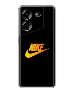 Чехол для TECNO POVA 5 (LG7n) с картинкой «Золотой логотип Nike» Чехол для TECNO POVA 5 (LG7n) с картинкой «Золотой логотип Nike»