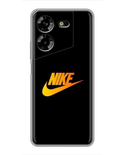 Чехол для TECNO POVA 5 (LG7n) с картинкой «Золотой логотип Nike» Чехол для TECNO POVA 5 (LG7n) с картинкой «Золотой логотип Nike»