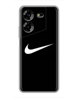 Чехол для TECNO POVA 5 (LG7n) с картинкой «Минималистический Найк» Чехол для TECNO POVA 5 (LG7n) с картинкой «Минималистический Найк»