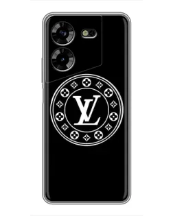 Чехол для TECNO POVA 5 (LG7n) с картинкой «LV — печать стиля»