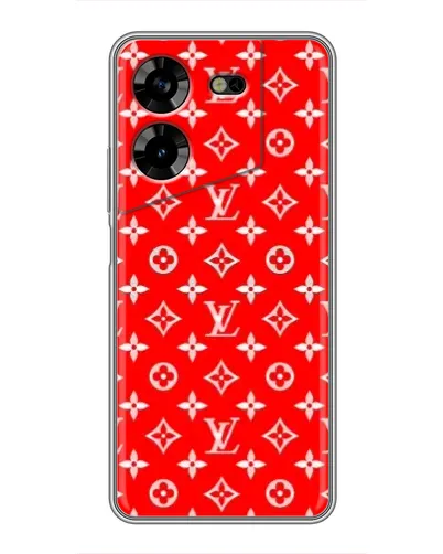 Чехол для TECNO POVA 5 (LG7n) с картинкой «Яркий паттерн LV»