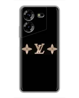 Чехол для TECNO POVA 5 (LG7n) с картинкой «Louis Vuitton — минимализм»