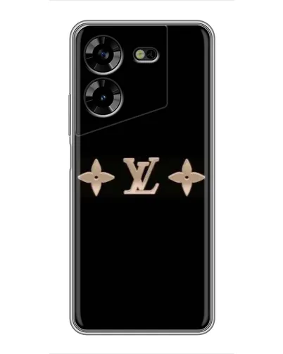 Чехол для TECNO POVA 5 (LG7n) с картинкой «Louis Vuitton — минимализм»