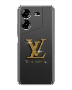 Чехол для TECNO POVA 5 (LG7n) с картинкой «Градиент Louis Vuitton»