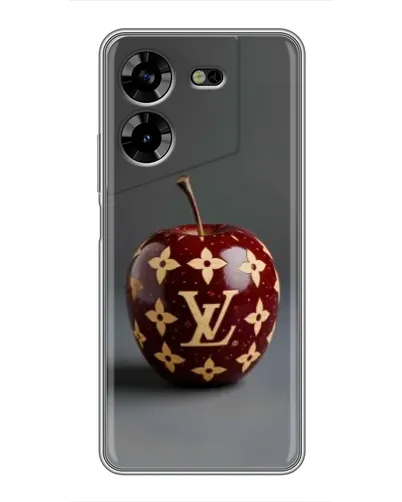 Чехол для TECNO POVA 5 (LG7n) с картинкой «Красное яблоко LV»