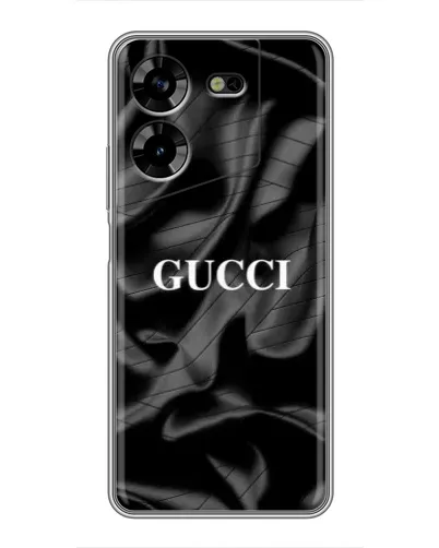 Чехол для TECNO POVA 5 (LG7n) с картинкой «Gucci — шелковые волны»