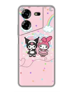 Чехол для TECNO POVA 5 (LG7n) с картинкой «My Melody и Kuromi» Чехол для TECNO POVA 5 (LG7n) с картинкой «My Melody и Kuromi»