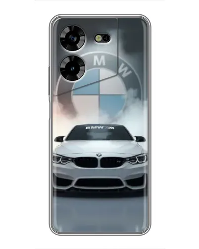 Чехол для TECNO POVA 5 (LG7n) с картинкой «BMW в белом дыму» Чехол для TECNO POVA 5 (LG7n) с картинкой «BMW в белом дыму»