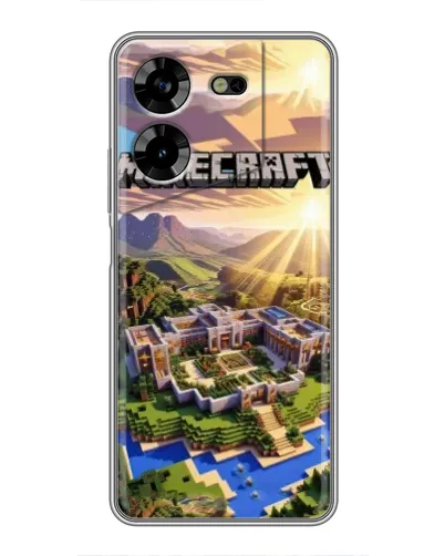 Чехол для TECNO POVA 5 (LG7n) с картинкой «Minecraft панорама» Чехол для TECNO POVA 5 (LG7n) с картинкой «Minecraft панорама»