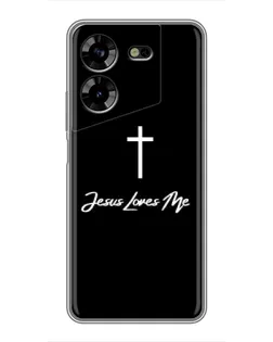 Чехол для TECNO POVA 5 (LG7n) с картинкой «Иисус любит тебя»