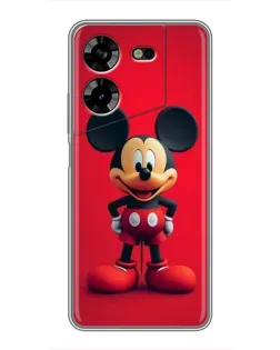 Чехол для TECNO POVA 5 (LG7n) с картинкой «Mickey в полный рост»