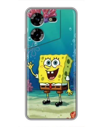 Чехол для TECNO POVA 5 (LG7n) с картинкой «Подводный привет» Чехол для TECNO POVA 5 (LG7n) с картинкой «Подводный привет»